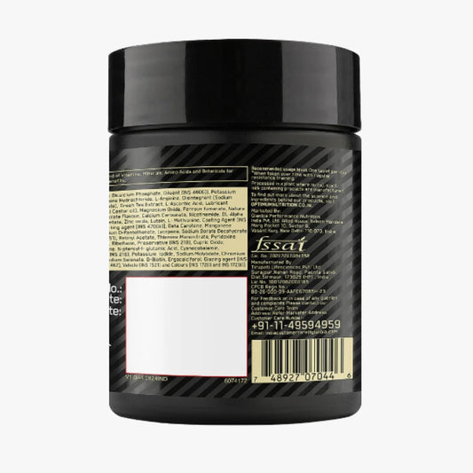 Multivitamin for MEN- 60 Tablets, 26 Vitamins & Minerals, Amino Acids & Anti-Oxidants