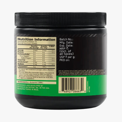 Glutamine Powder | Unflavoured | 250 g