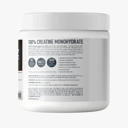 Isopure 100% Creatine Monohydrate Micronized, 250g- 83 servings, Increase Lean Muscle Mass, Enhances Muscular Endurance